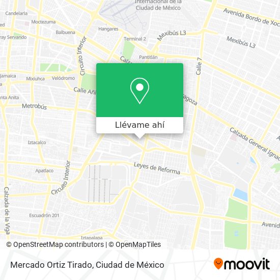 Mapa de Mercado Ortiz Tirado