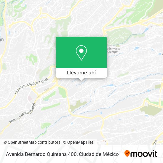 Mapa de Avenida Bernardo Quintana 400