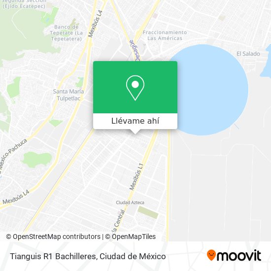 Mapa de Tianguis R1 Bachilleres