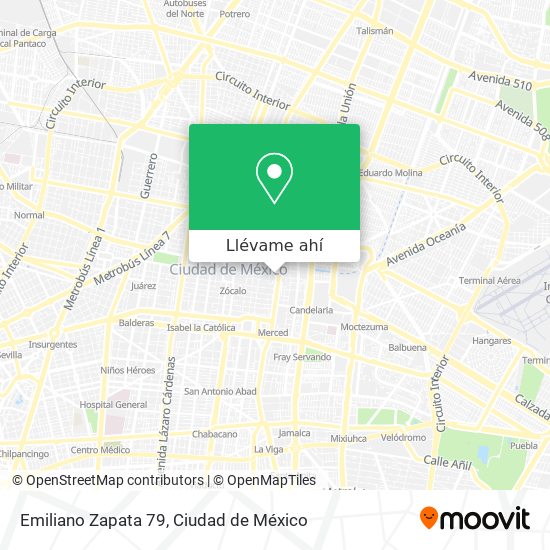 Mapa de Emiliano Zapata 79