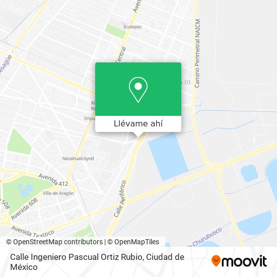 Mapa de Calle Ingeniero Pascual Ortiz Rubio