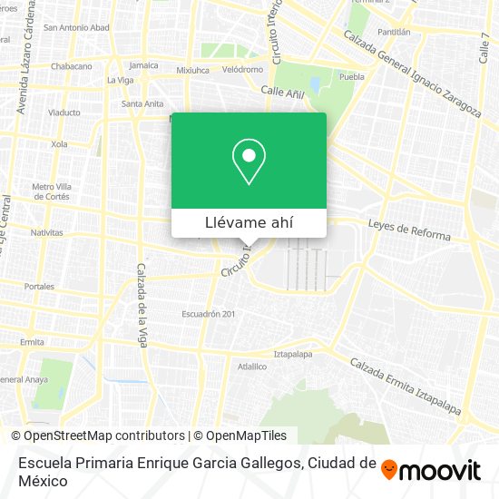 Mapa de Escuela Primaria Enrique Garcia Gallegos