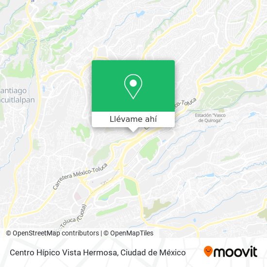 Mapa de Centro Hípico Vista Hermosa