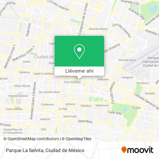 Mapa de Parque La Selvita