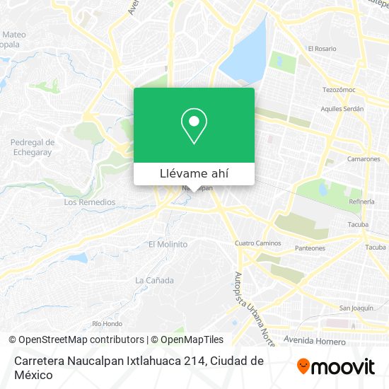 Cómo llegar a Carretera Naucalpan Ixtlahuaca 214 en Atizapán De Zaragoza en  Autobús o Metro?