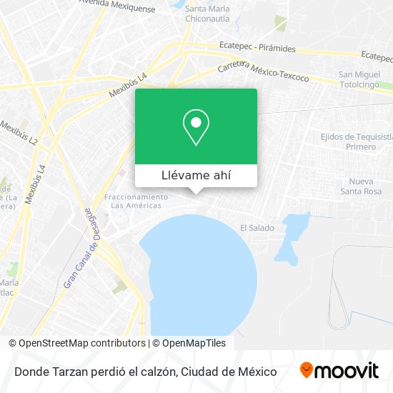 Mapa de Donde Tarzan perdió el calzón