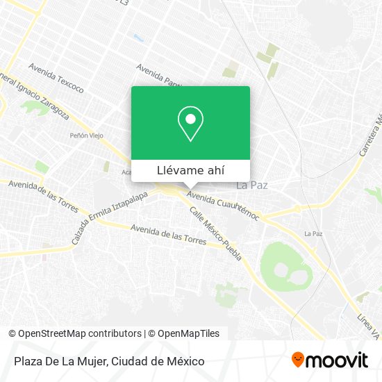 Mapa de Plaza De La Mujer