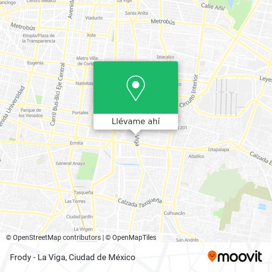 Mapa de Frody - La Viga