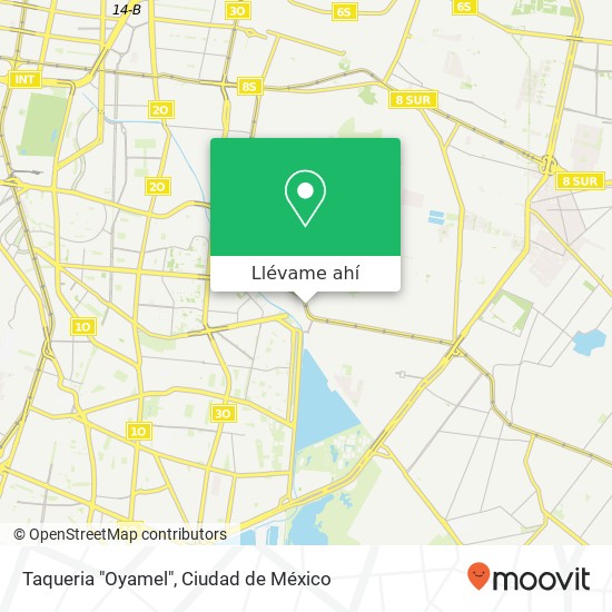 Mapa de Taqueria "Oyamel"