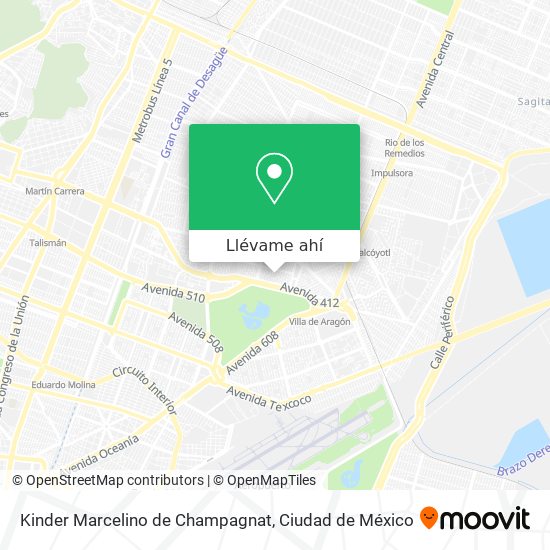Mapa de Kinder Marcelino de Champagnat