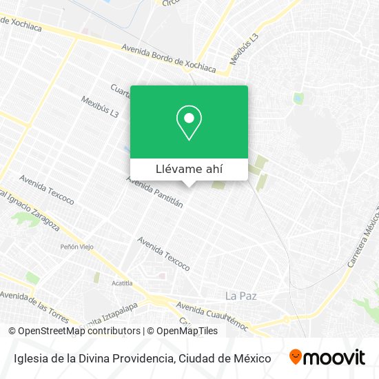 Mapa de Iglesia de la Divina Providencia