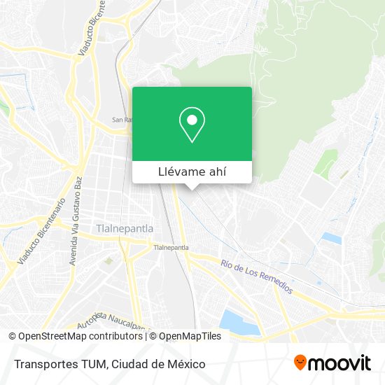 Mapa de Transportes TUM