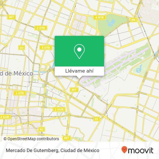 Mapa de Mercado De Gutemberg