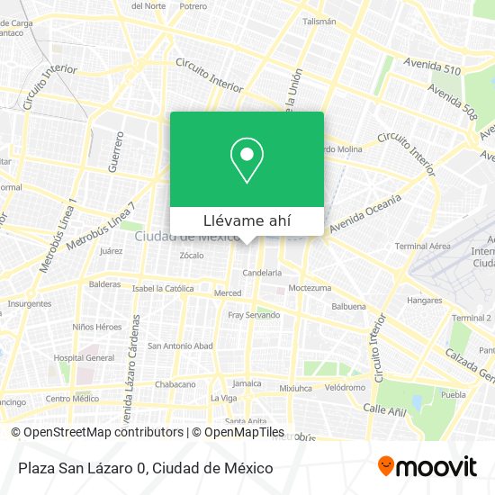 Mapa de Plaza San Lázaro 0