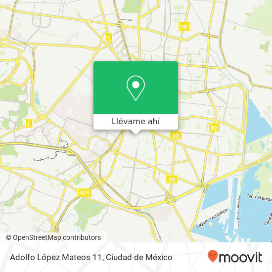 Mapa de Adolfo López Mateos 11