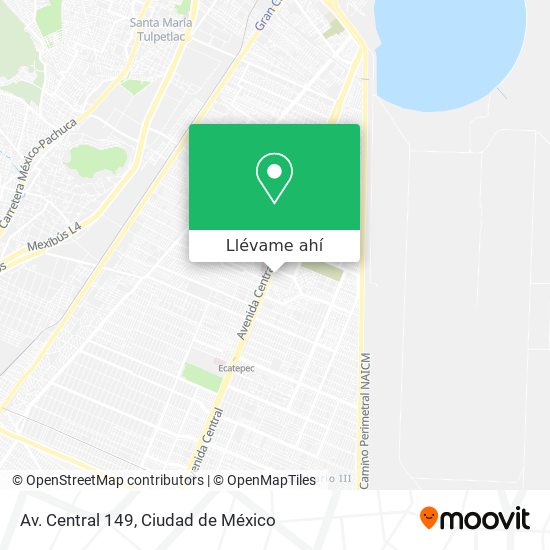 Cómo llegar a Av. Central 149 en Ecatepec De Morelos en Autobús o Metro?