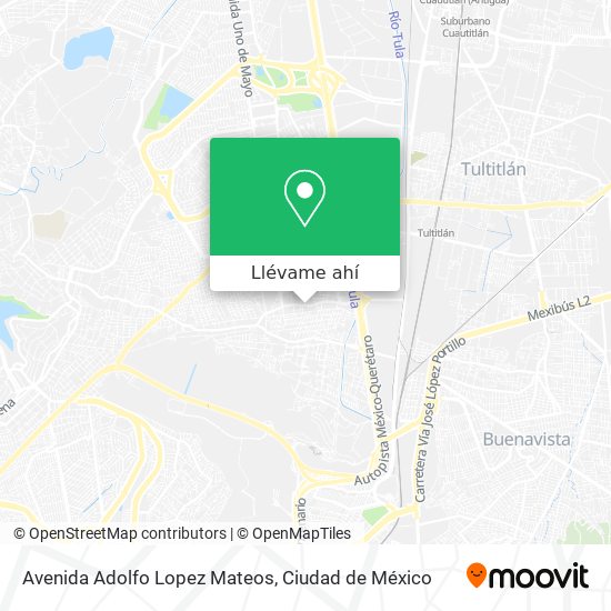 Mapa de Avenida Adolfo Lopez Mateos