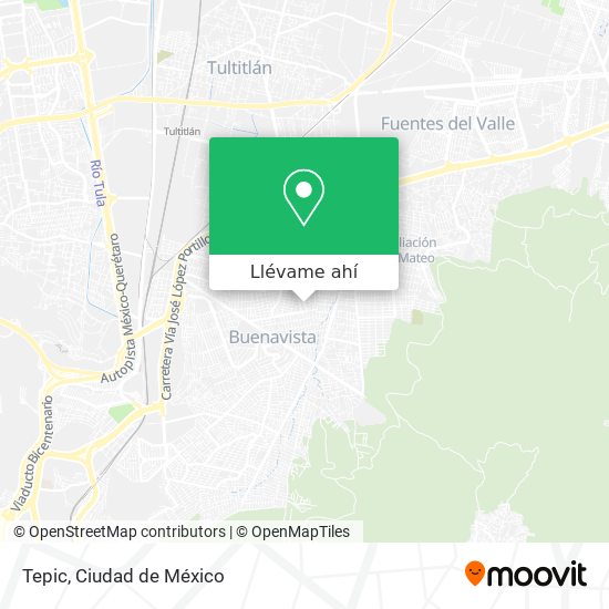 Mapa de Tepic