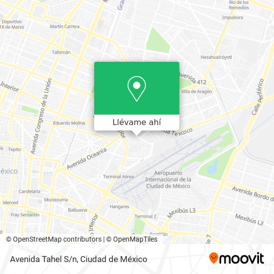 Mapa de Avenida Tahel S/n