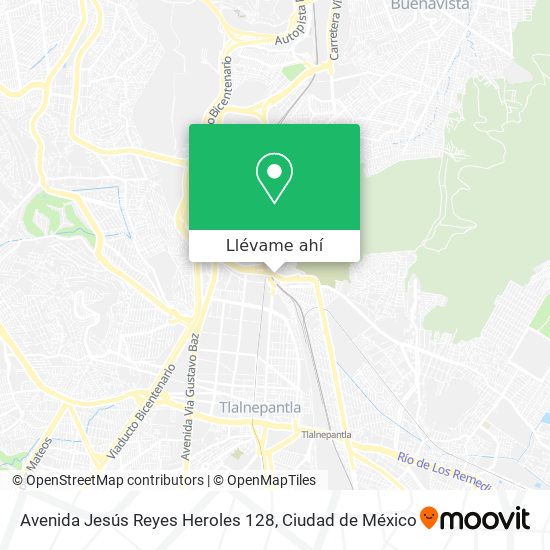 Mapa de Avenida Jesús Reyes Heroles 128