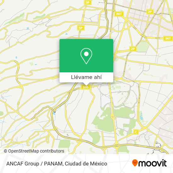 Mapa de ANCAF Group / PANAM