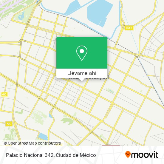 Mapa de Palacio Nacional 342