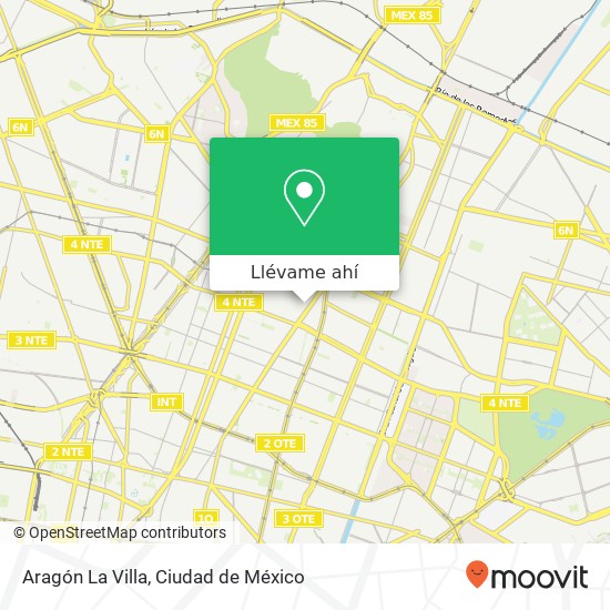 Mapa de Aragón La Villa