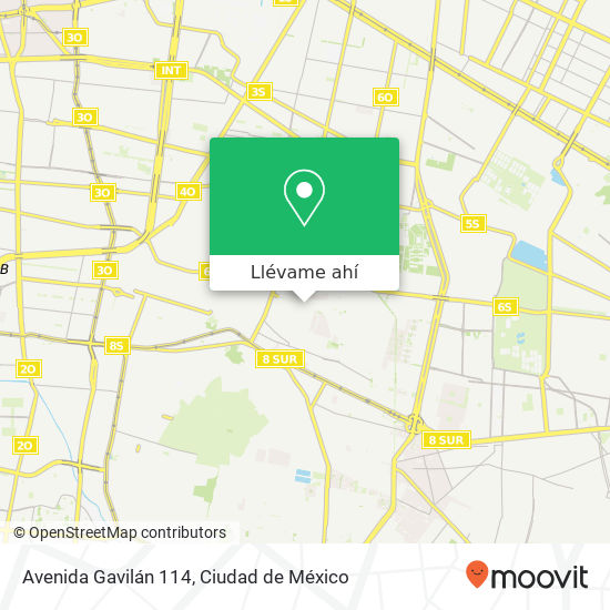 Mapa de Avenida Gavilán 114