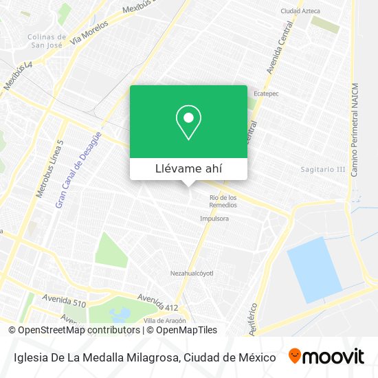 Mapa de Iglesia De La Medalla Milagrosa