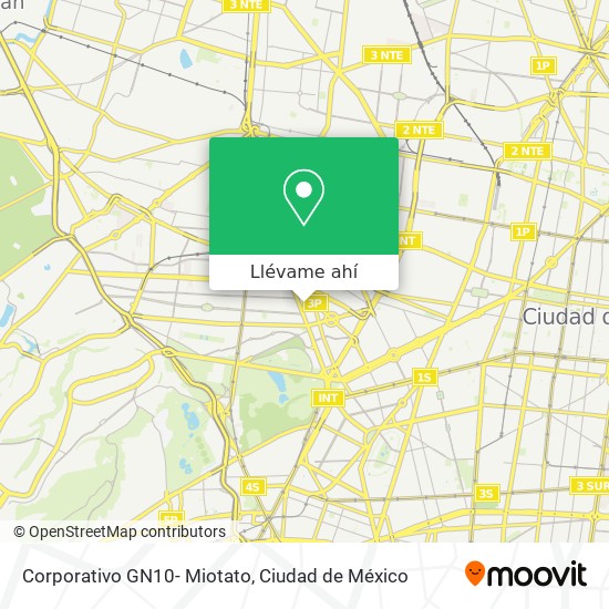 Mapa de Corporativo GN10- Miotato