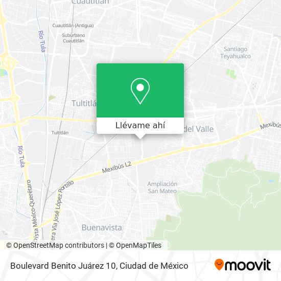 Mapa de Boulevard Benito Juárez 10