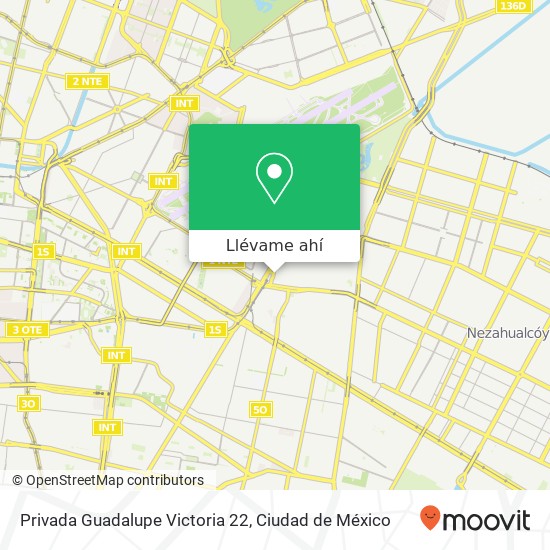 Mapa de Privada Guadalupe Victoria 22