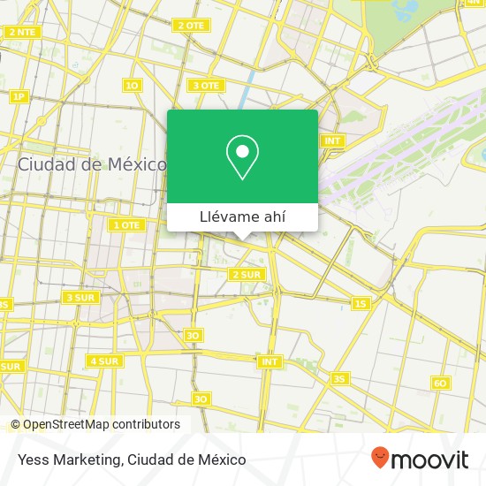 Mapa de Yess Marketing