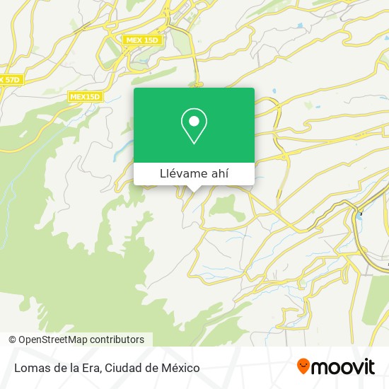 Mapa de Lomas de la Era