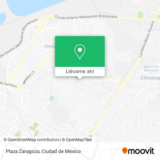 Mapa de Plaza Zaragoza