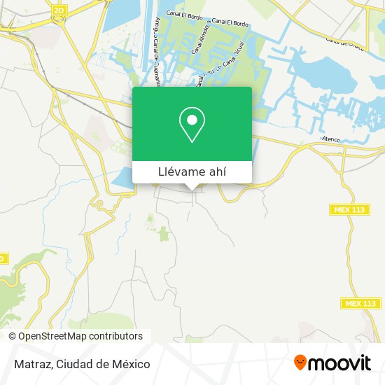 Mapa de Matraz