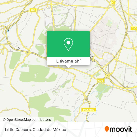 Mapa de Little Caesars