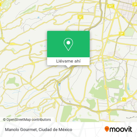 Mapa de Manolo Gourmet