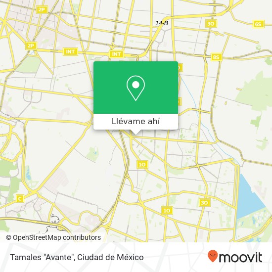 Mapa de Tamales "Avante", Retorno 21 6 Avante 04460 Coyoacán, Ciudad de México