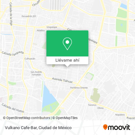 Mapa de Vulkano Cafe-Bar
