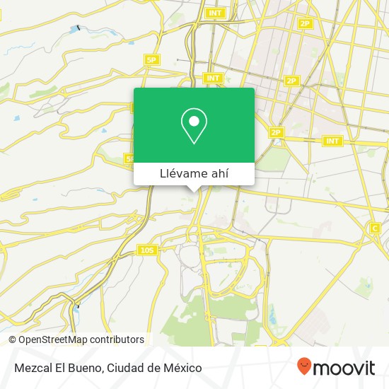 Mapa de Mezcal El Bueno, Amargura 16 San Ángel 01000 Álvaro Obregón, Ciudad de México