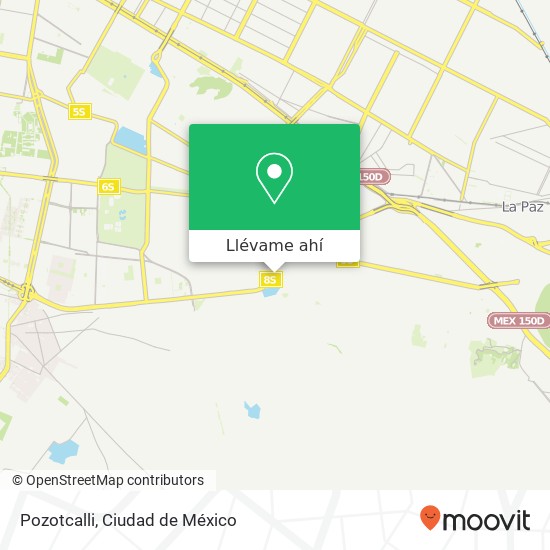 Mapa de Pozotcalli, Calzada Ermita Iztapalapa Xalpa 09640 Iztapalapa, Ciudad de México