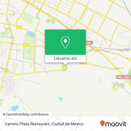 Mapa de Camino Plaza Restaurant, Calzada Ermita Iztapalapa Xalpa 09640 Iztapalapa, Distrito Federal