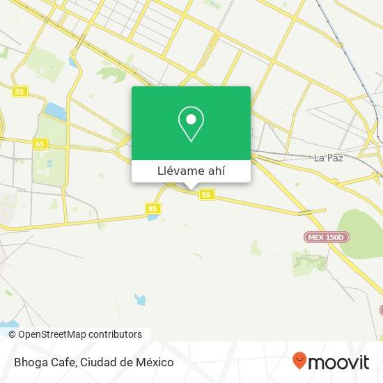 Mapa de Bhoga Cafe, Avenida de las Torres 2da Ampl Santiago Acahualtepec 09609 Iztapalapa, Ciudad de México