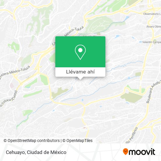 Mapa de Cehuayo