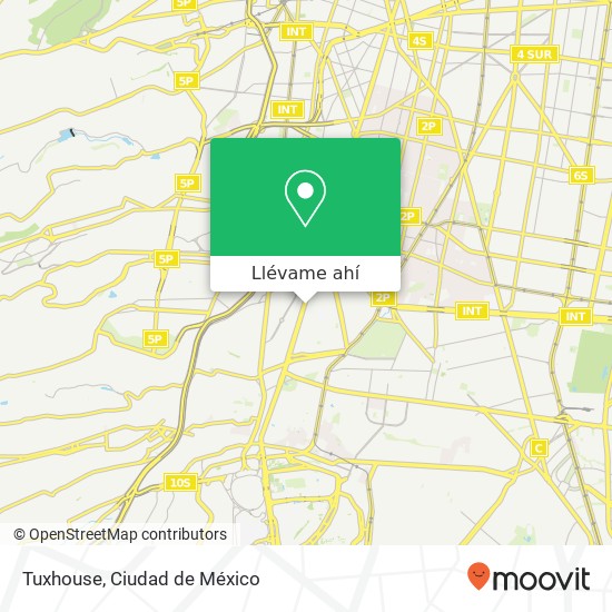 Mapa de Tuxhouse, Avenida Insurgentes Sur 1756 Florida 01030 Álvaro Obregón, Ciudad de México