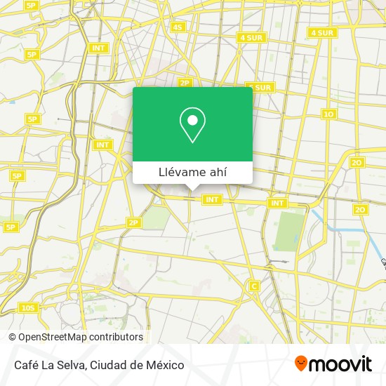 Mapa de Café La Selva
