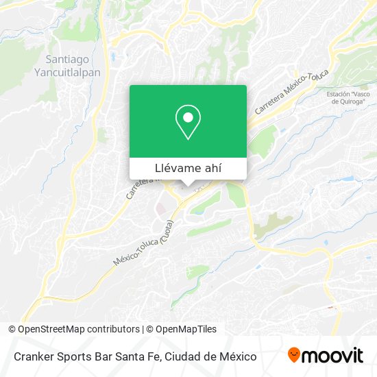 Mapa de Cranker Sports Bar Santa Fe
