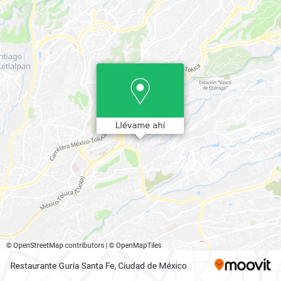 Mapa de Restaurante Guría Santa Fe