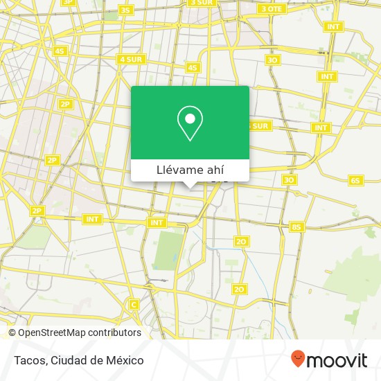 Mapa de Tacos, Avenida Sinatel 2 Maestro Justo Sierra 09460 Iztapalapa, Ciudad de México